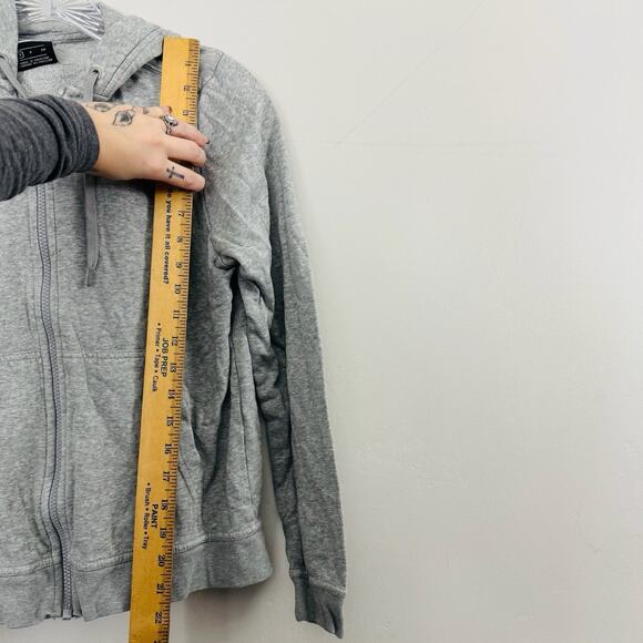 Nike Gray Full Zip Hoodie Women’s Size S - Picture 3 of 7